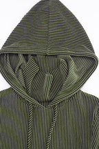 Solid High Neck Hoodie and Pants Set Lavish Daily