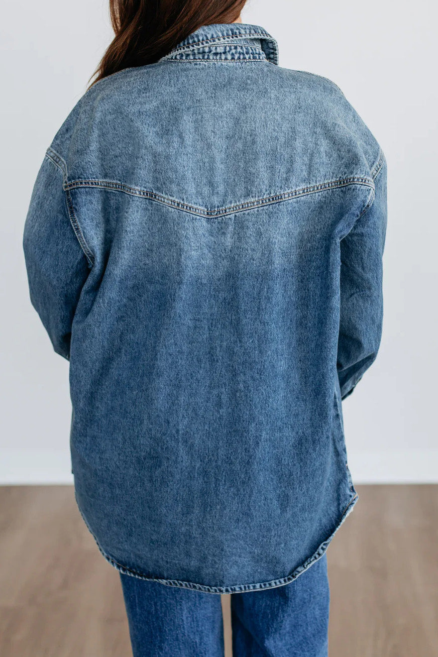 Classic Trucker Denim Jacket Lavish Daily