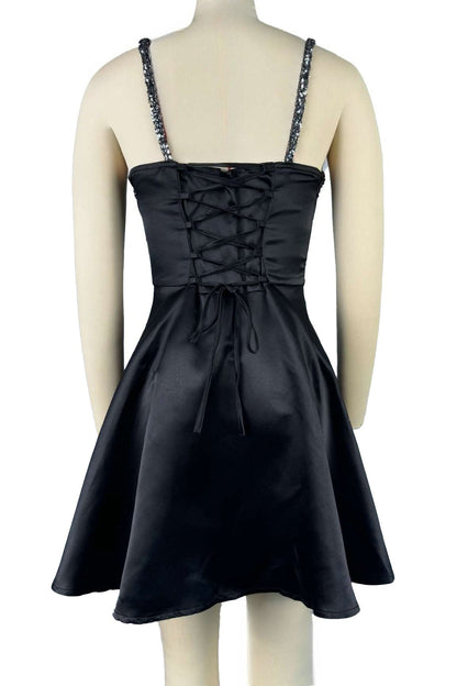 Sexy Strap Sweetheart Neck A-Line Dress Lavish Daily