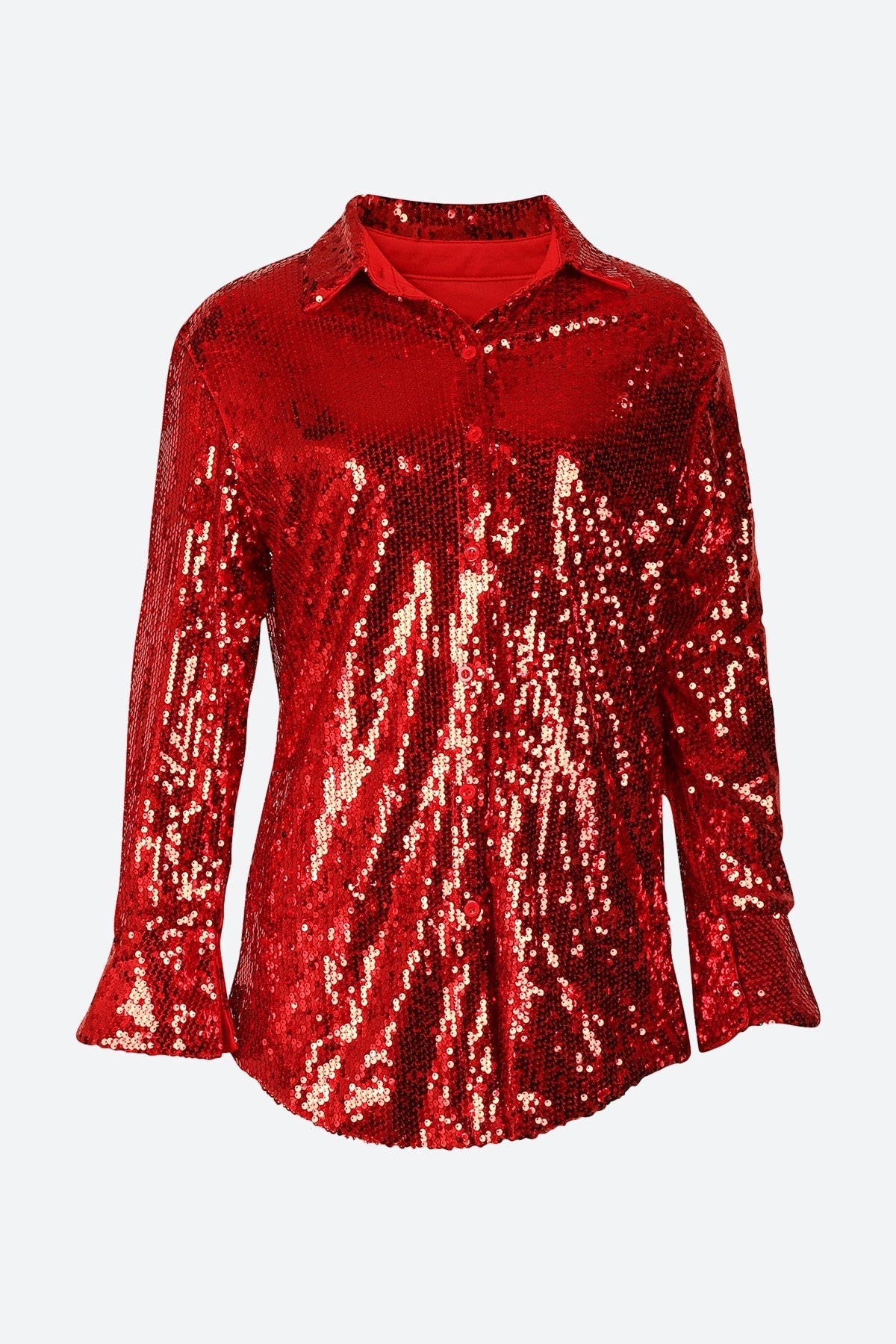 Sequin Shirt Lavish Daily