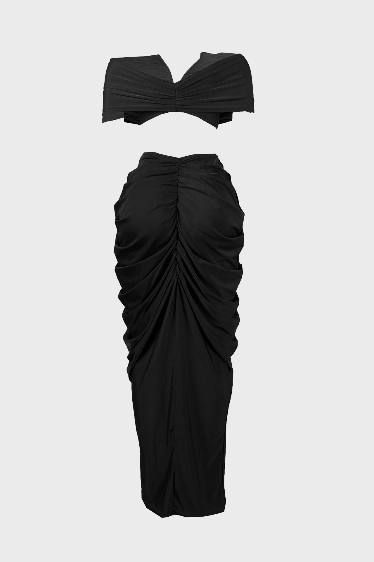 Crop Top Maxi Skirt Set Lavish Daily