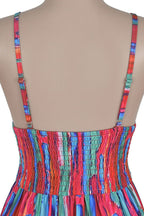 Sexy Backless Print Cami Dress Lavish Daily