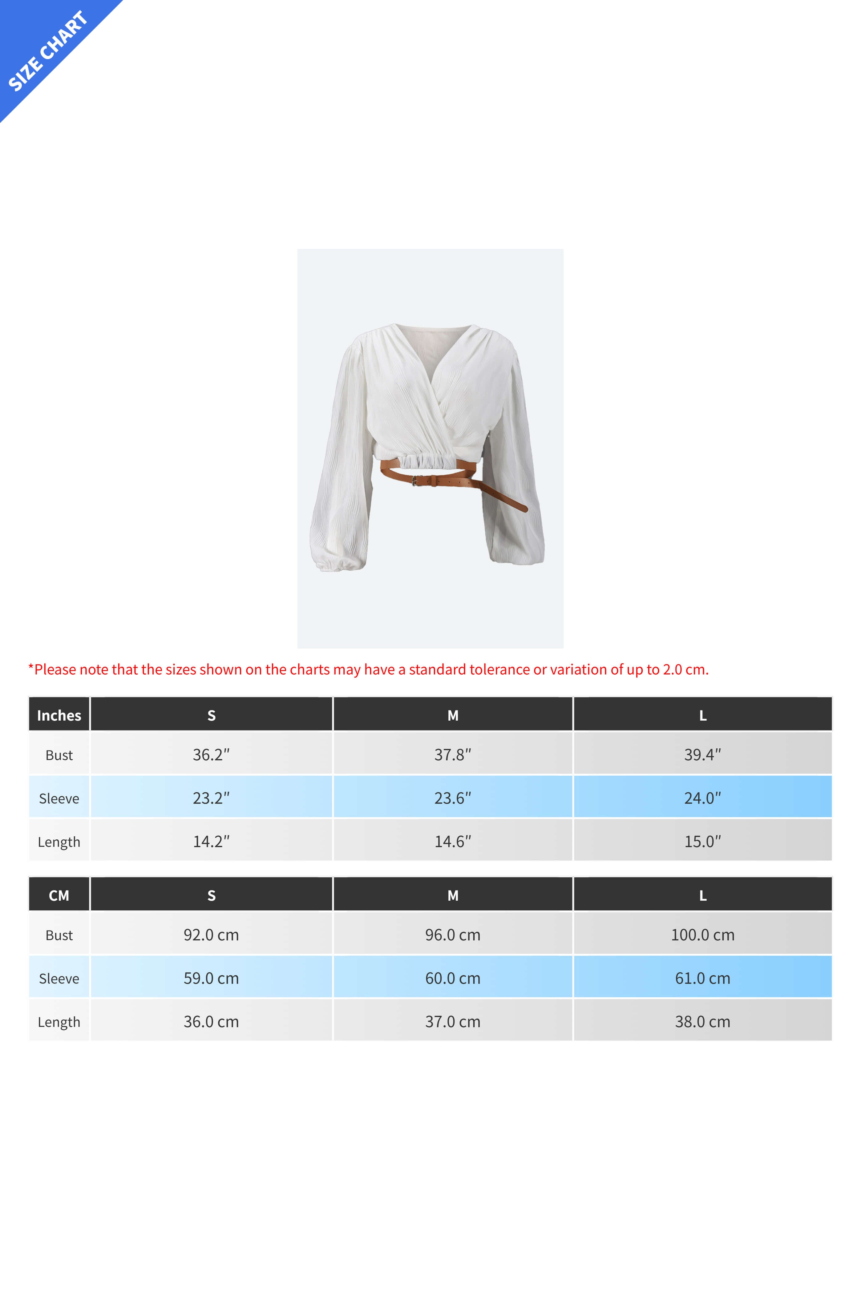 V-Neck Belted Long-Sleeve Shirt Lavish Daily