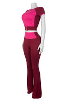 Color Block Flare Set Lavish Daily