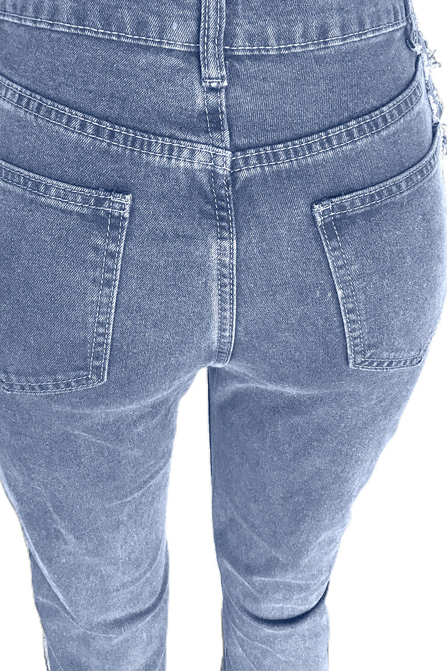 All Laced Up Mid-Rise Bootcut Jeans Lavish Daily