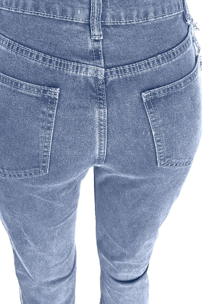 All Laced Up Mid-Rise Bootcut Jeans Lavish Daily