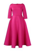 Elegant Solid Color A-Line Evening Dress Lavish Daily