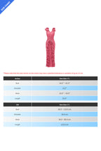 Ruffle 3D Floral V Neck Midi Dress LavishDaily