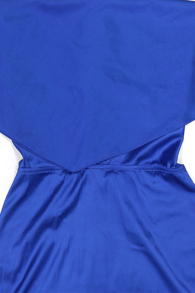 Draped Halter Maxi Dress Lavish Daily