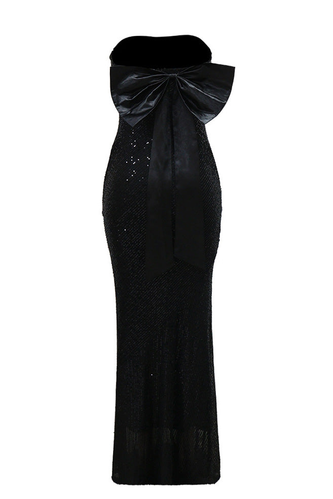 Strapless Sequin Mermaid Dress Lavish Daily