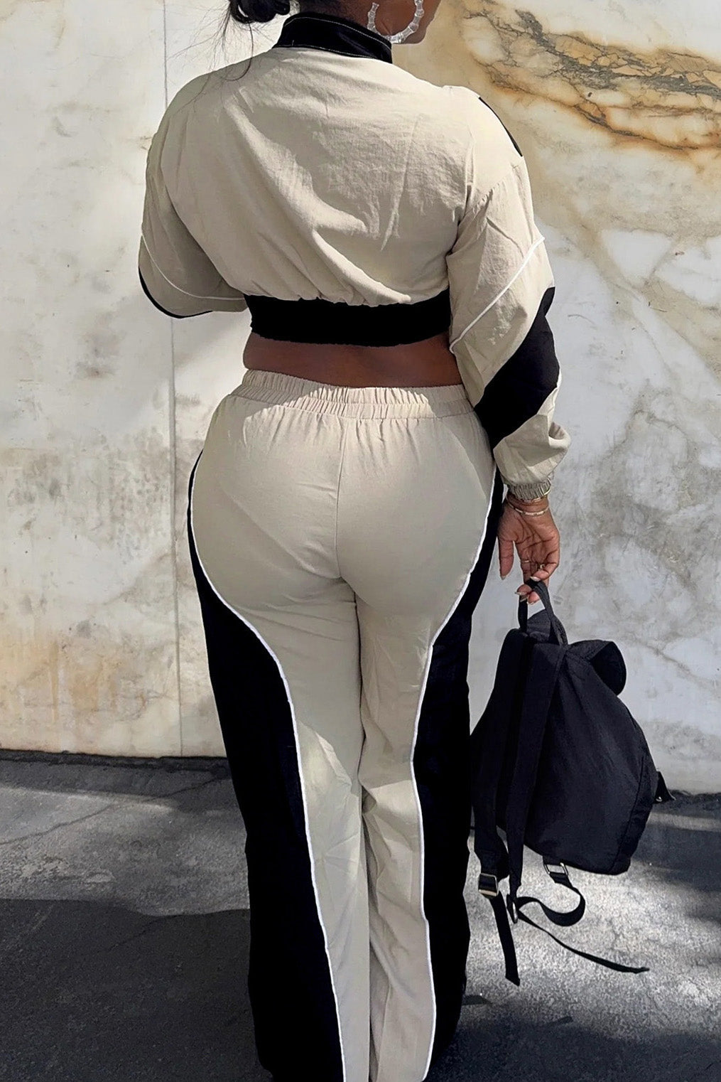 Colorblock Track Pant Set Lavish Daily