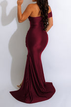 Mermaid Modest Long Evening Dress Lavish Daily