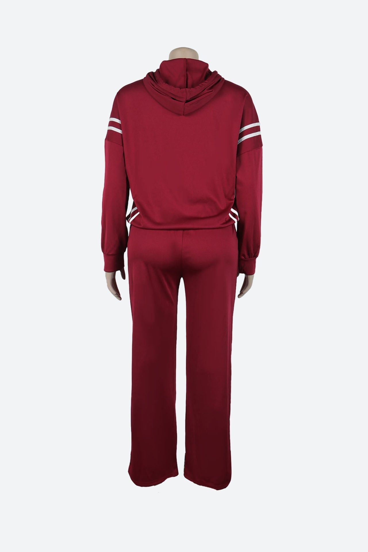 Stripe Hoodie & Pants Set Lavish Daily