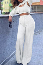 Casual Hoodie & Tank Top 3-Piece Set Lavish Daily