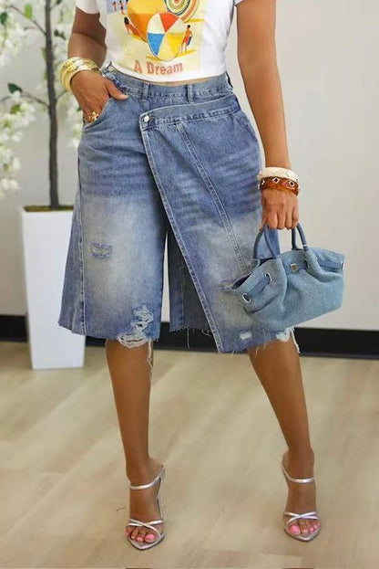 Crossover Asymmetric Skort Lavish Daily