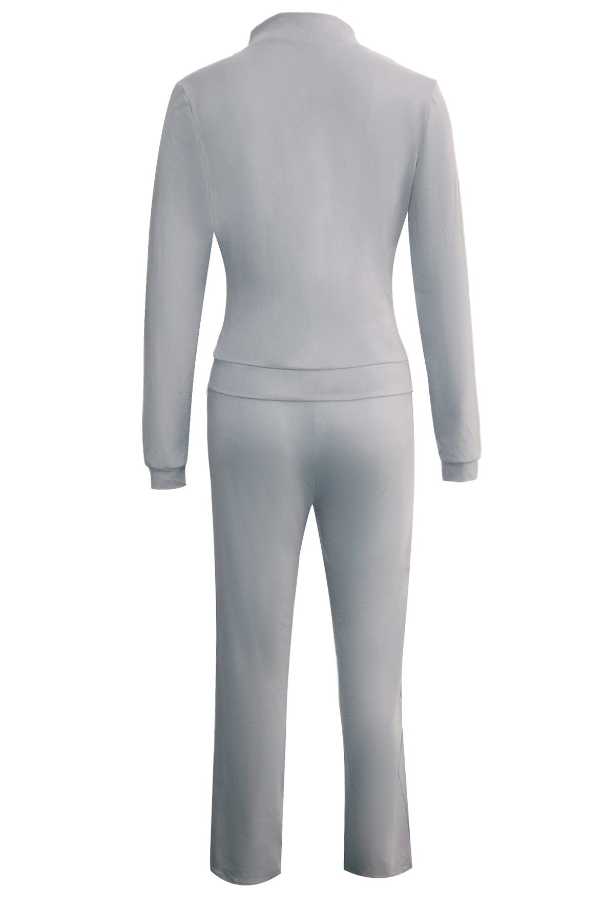 Zip-up Top & Pants Set Lavish Daily