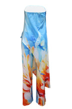 Printed Tube Top & Pants Two-Piece Set Lavish Daily