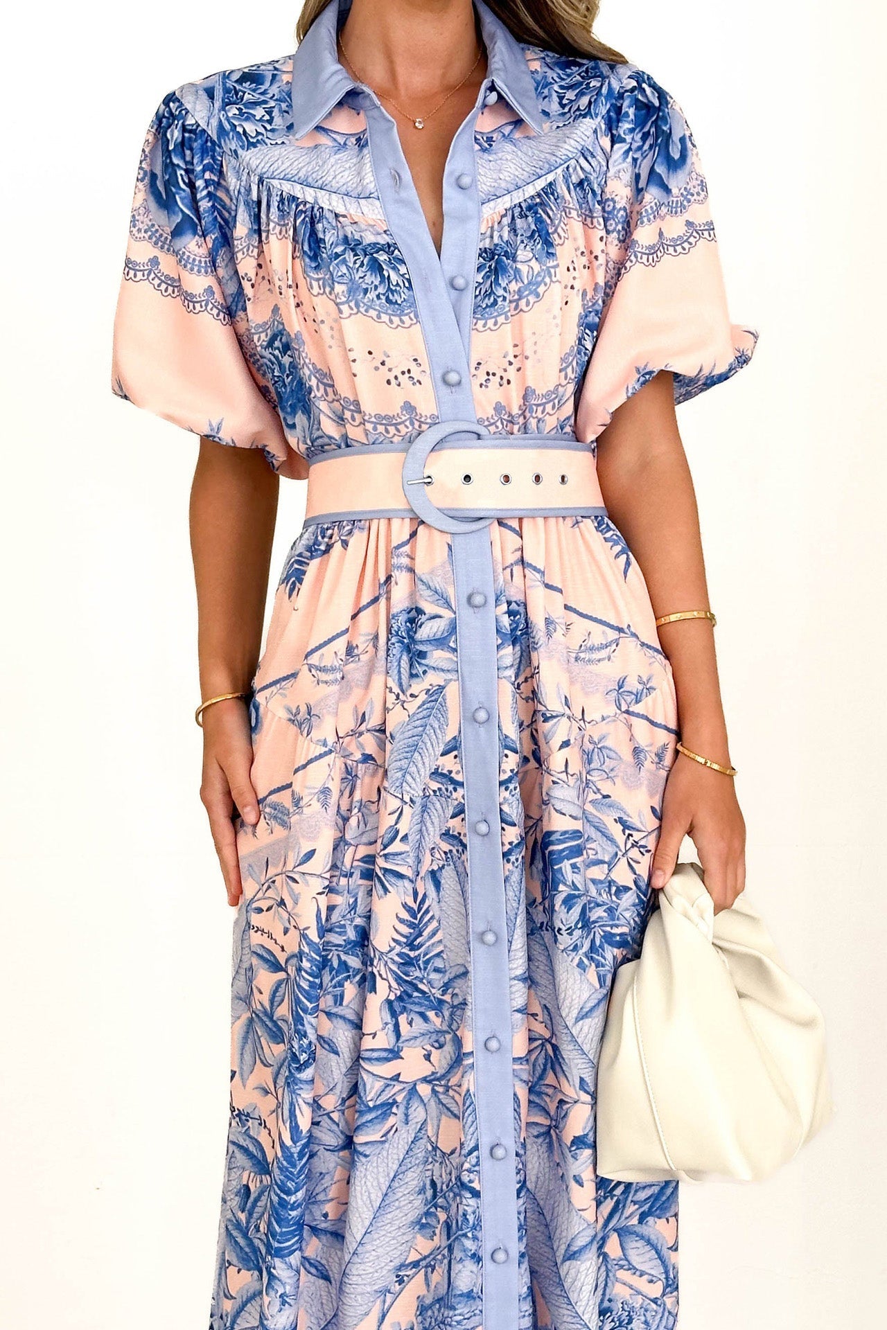 Tiered Ruffle Maxi Dress Lavish Daily