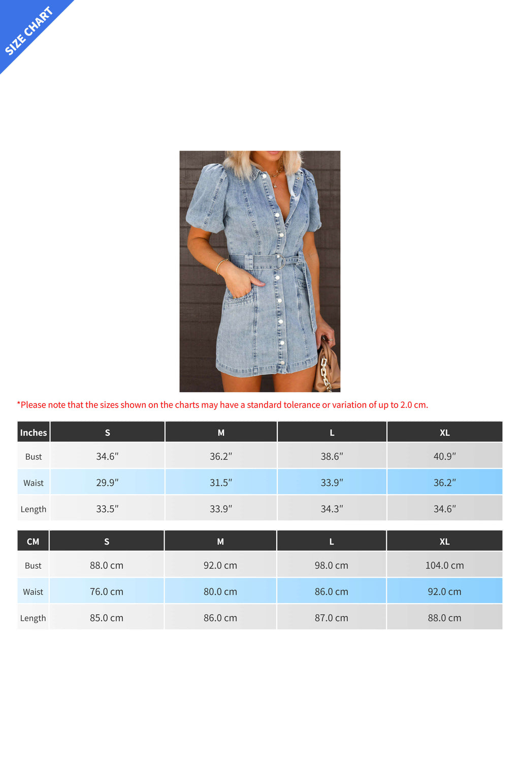 Loose Denim Short Sleeve Dress Lavish Daily