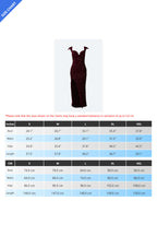 Burgundy Sequin Corset Slit Sweep Dress Lavish Daily