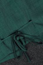 Linen Sleeveless Suit Set for Work Office Lavish Daily