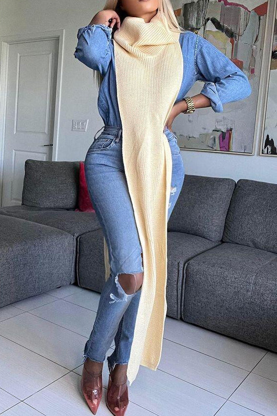 Knit Sleeveless Sweater Dress Lavish Daily