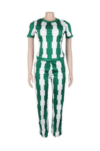 Slim Fit Wide-Leg Printed Set Lavish Daily