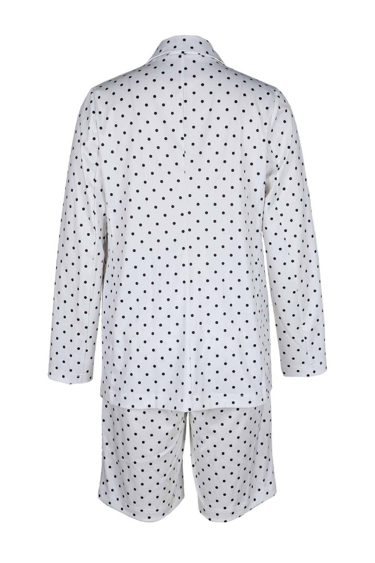 Polka Dot Blazer & Shorts Set Lavish Daily