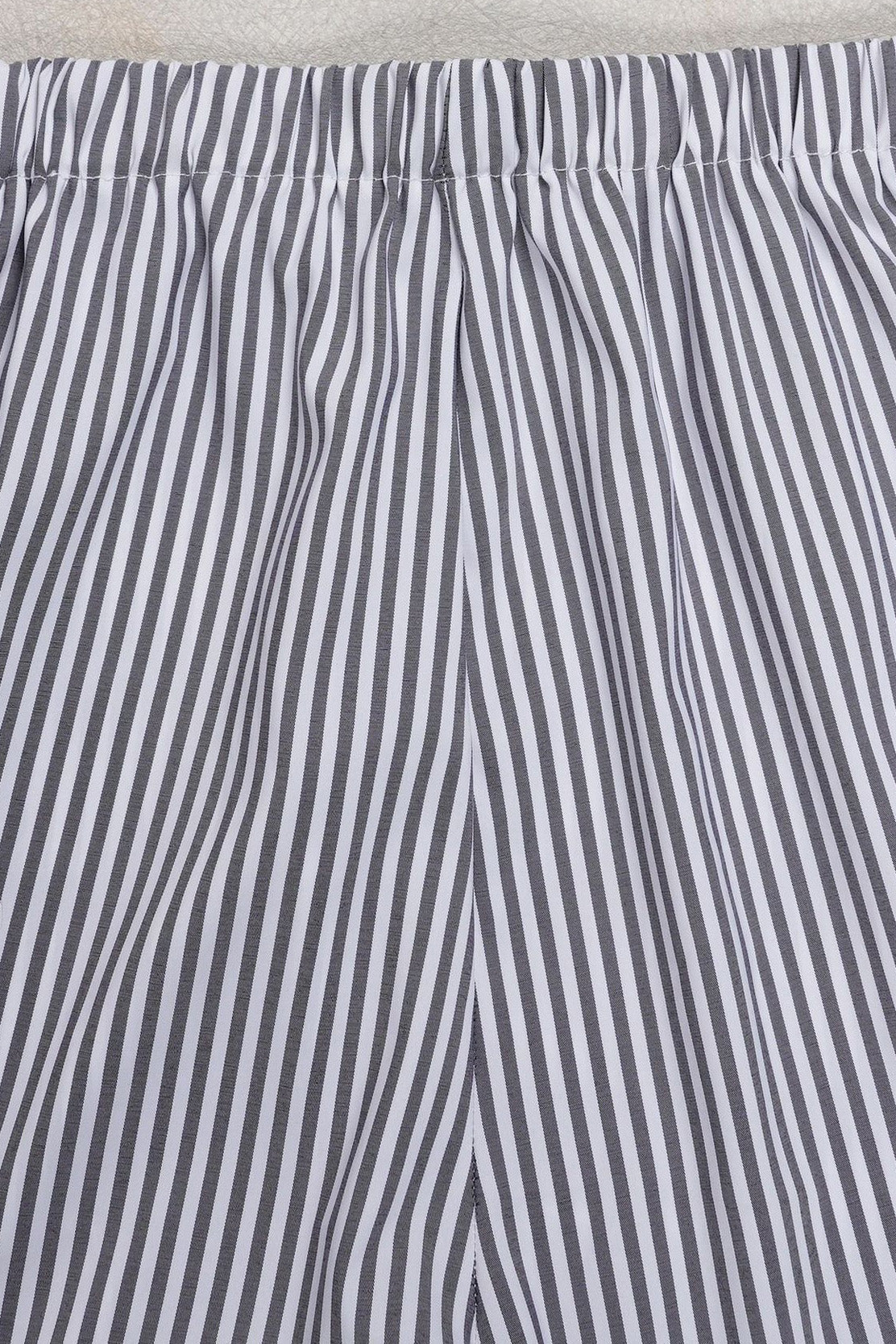 Striped Halter Sleeveless Loose Two-Piece Set Lavish Daily