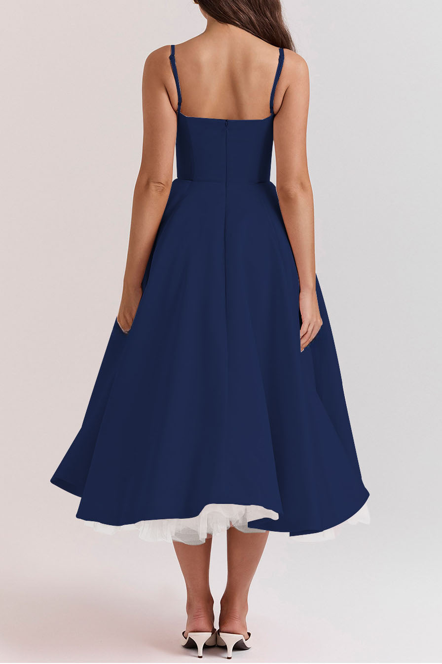 Luxury Spaghetti Strap Princess Dress Lavish Daily