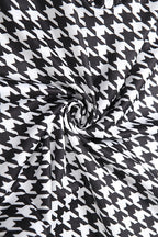 Print Turtleneck Long Sleeve Jumpsuit Lavish Daily