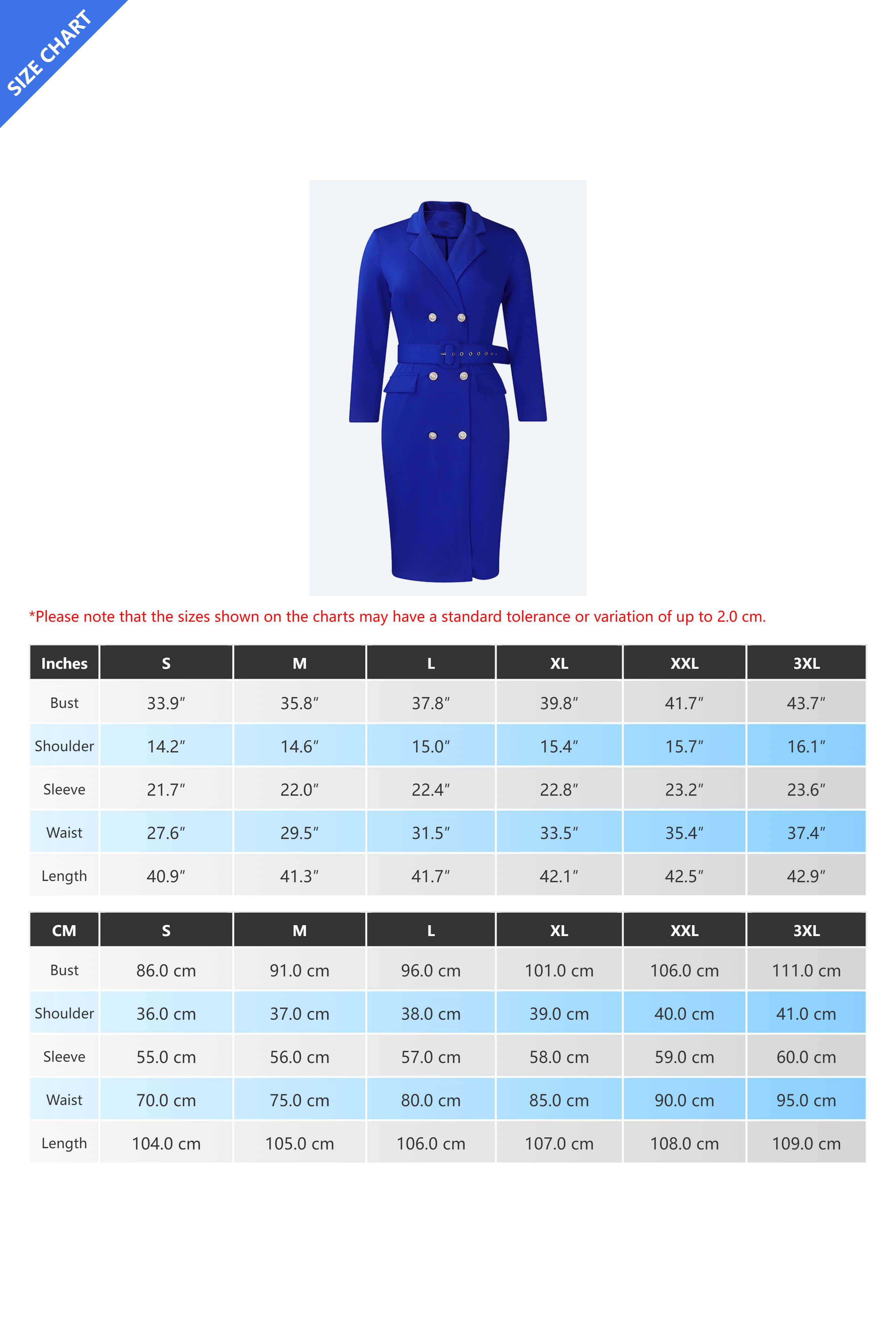 Long Sleeve Double Breasted Midi Dress Lavish Daily