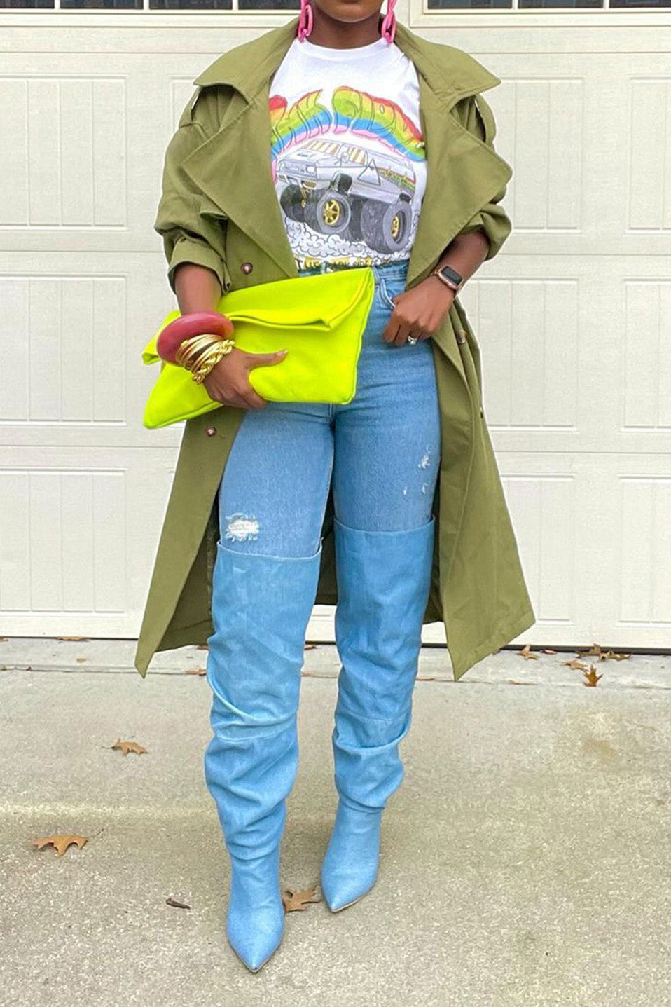 Long Loose Lapel Coat Lavish Daily