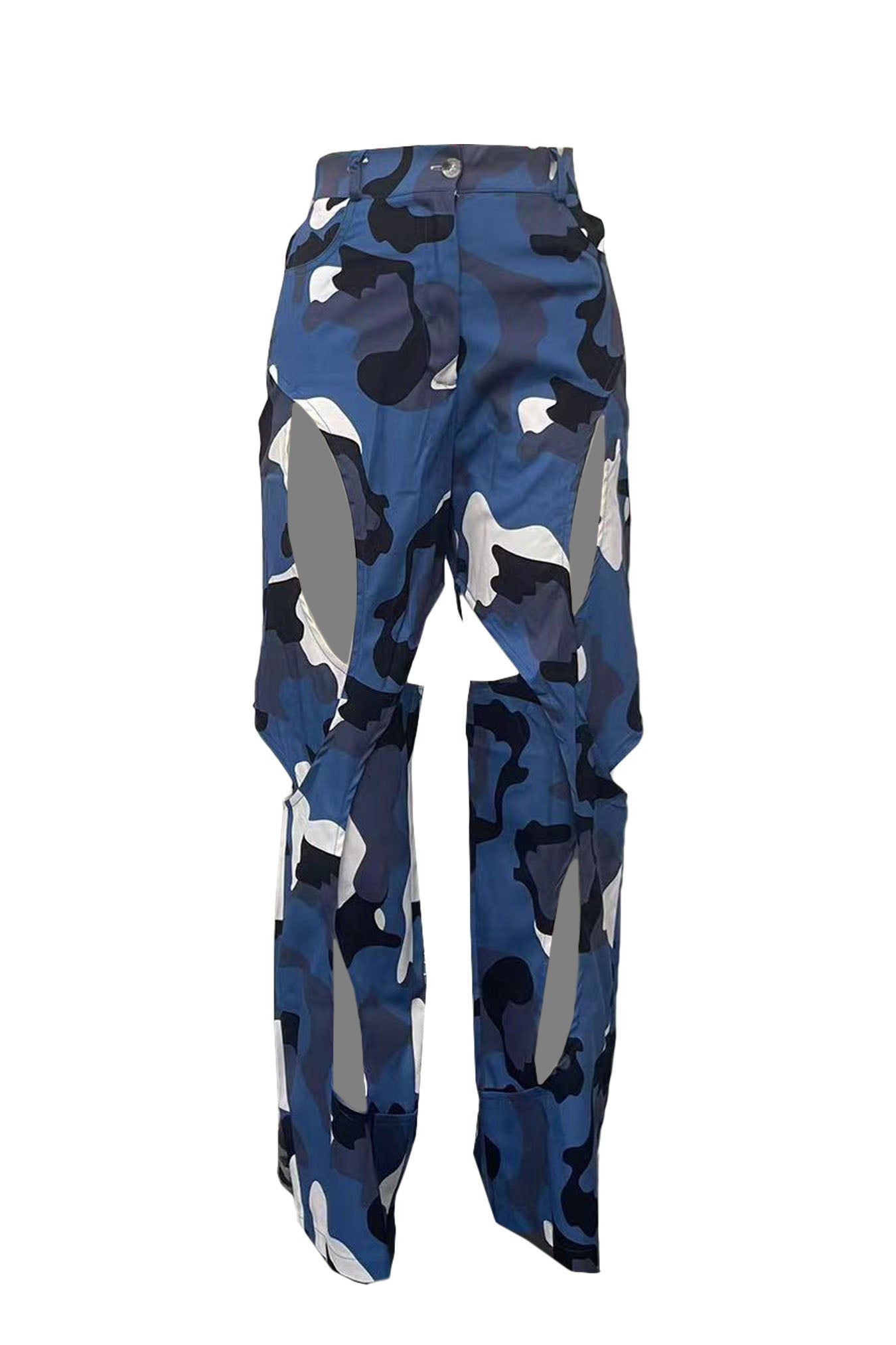 Casual Streetwear Camo Cargo Pants Lavish Daily