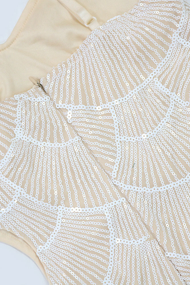 Pearl Sequin Maxi Dress Lavish Daily