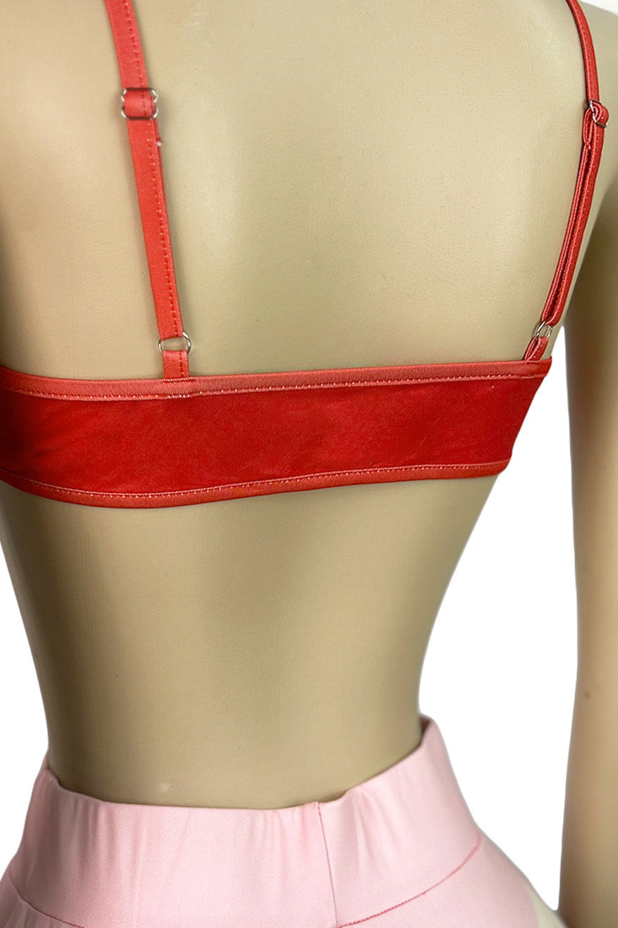 Printed Front-Tie Top and Long Pants Set Lavish Daily