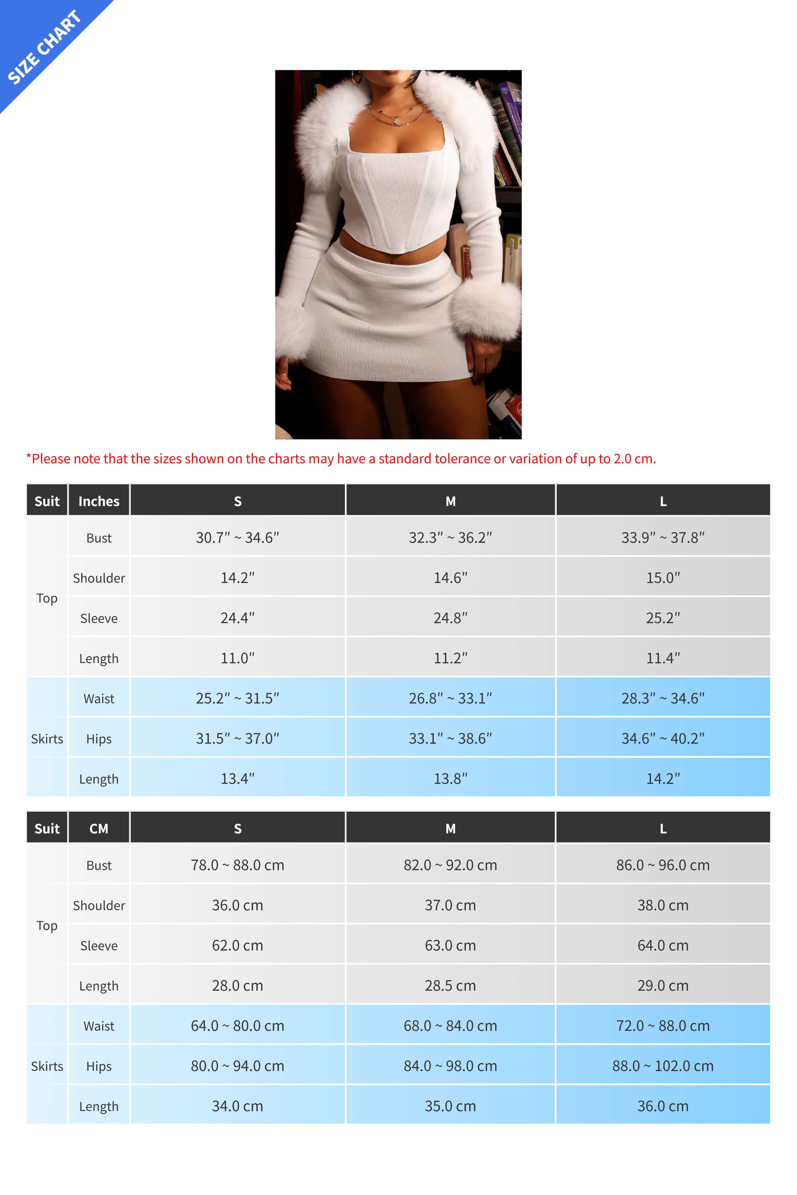 Crop Faux Fur Blouse & Corset 3 Piece Set LavishDaily