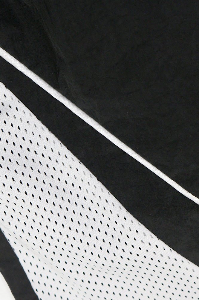 Solid Patchwork Sports Shorts Two-Piece Set Lavish Daily