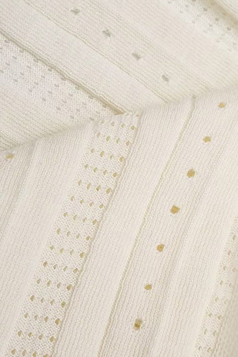 Collared Buttoned Short Sleeve Knit Midi Dress Lavish Daily