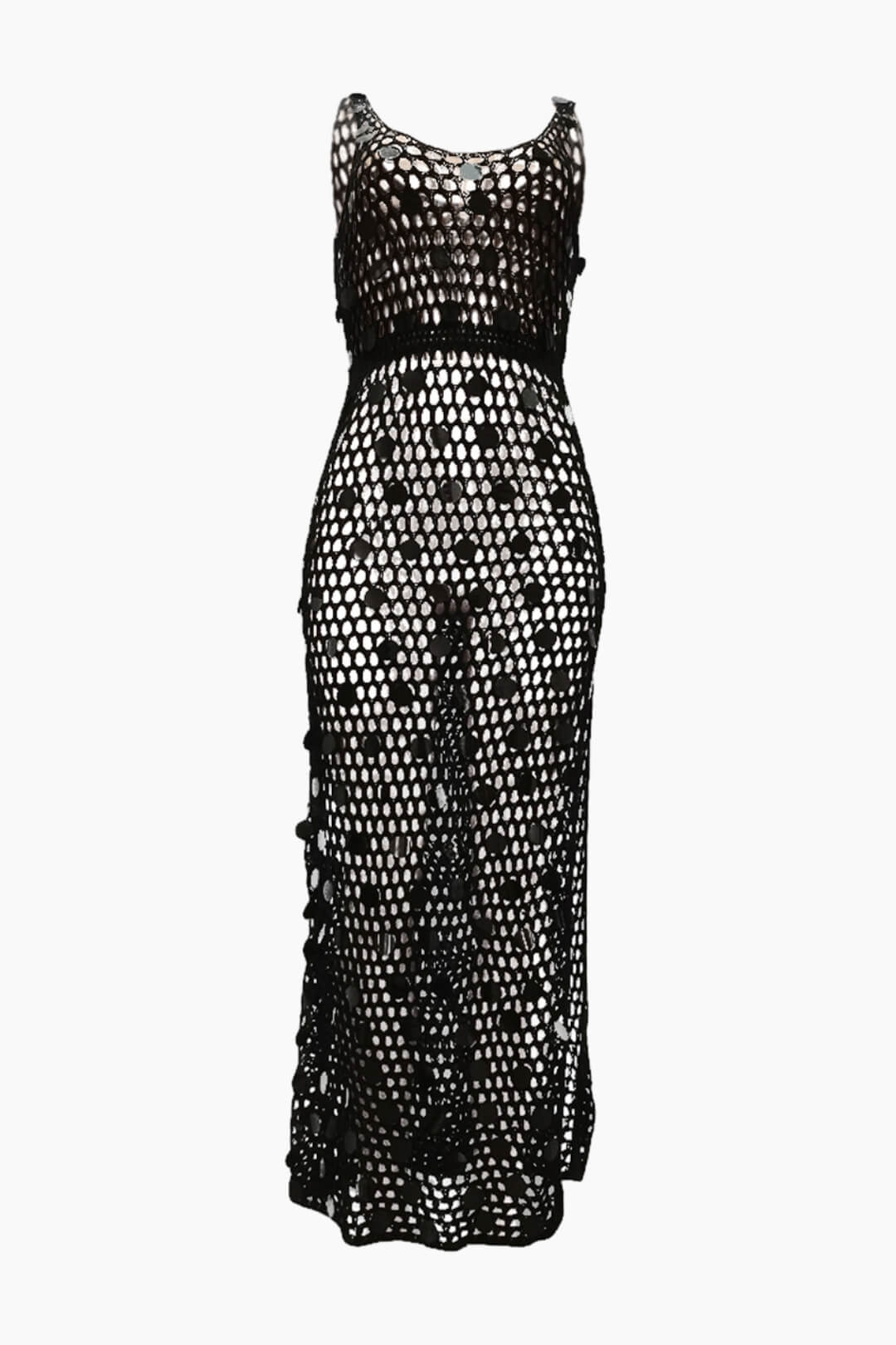 Fishnet Cover Up Beach Dress Lavish Daily