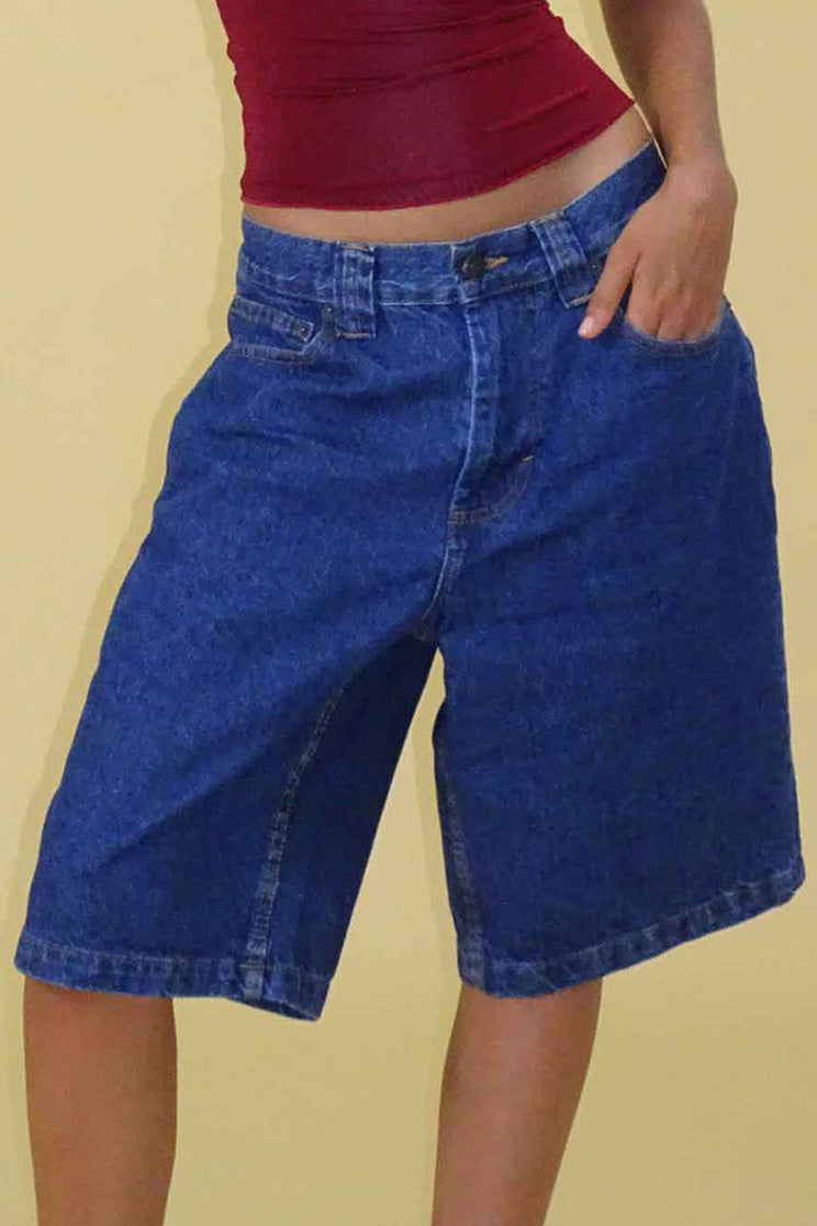 Mid-Thigh Length Casual Jeans Lavish Daily