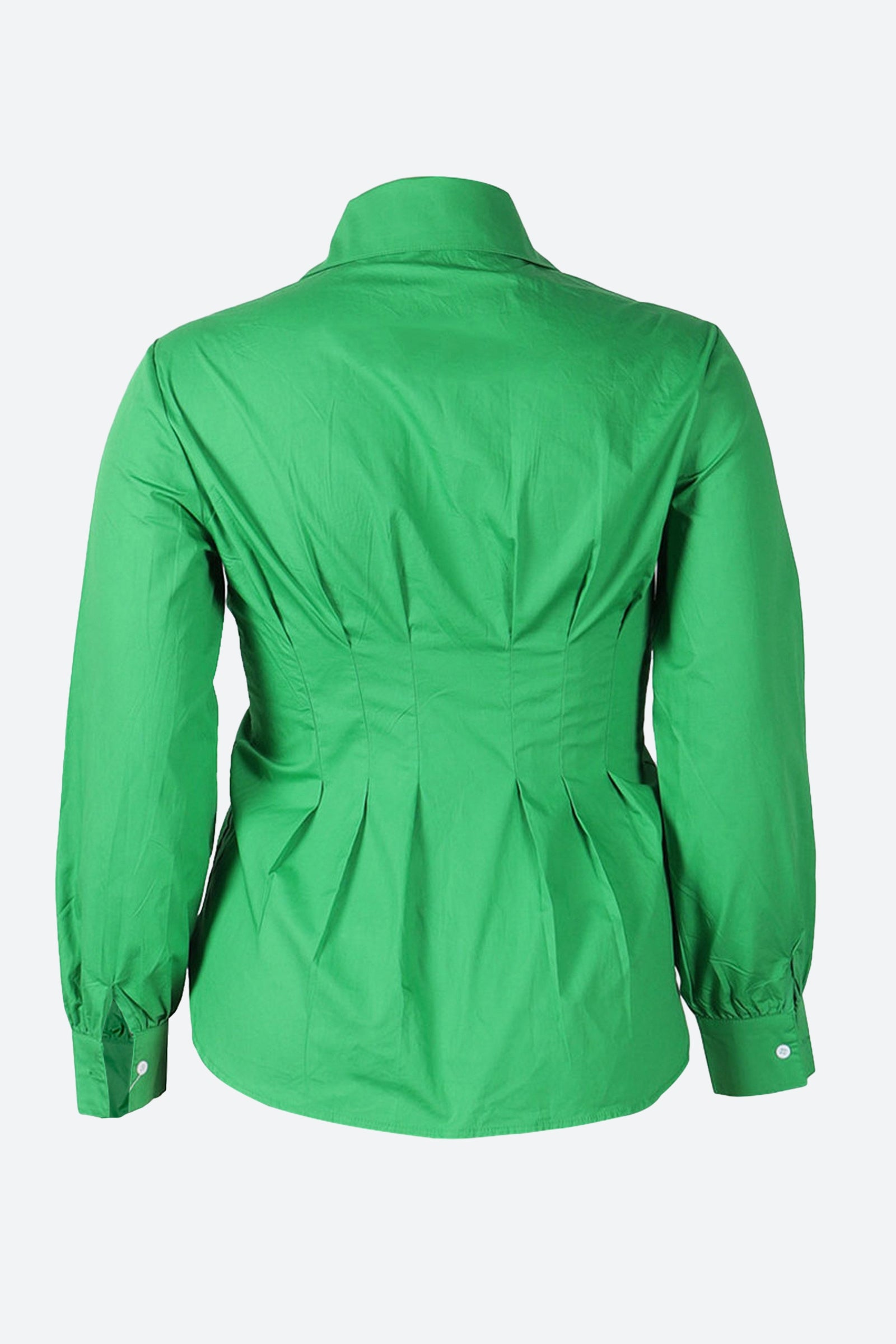 Collar Button Long Sleeve Blouse Lavish Daily