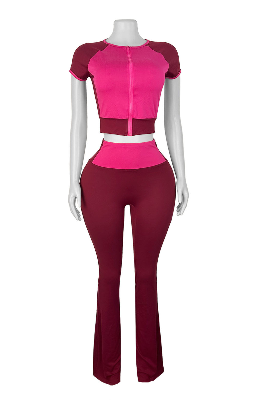 Color Block Flare Set Lavish Daily