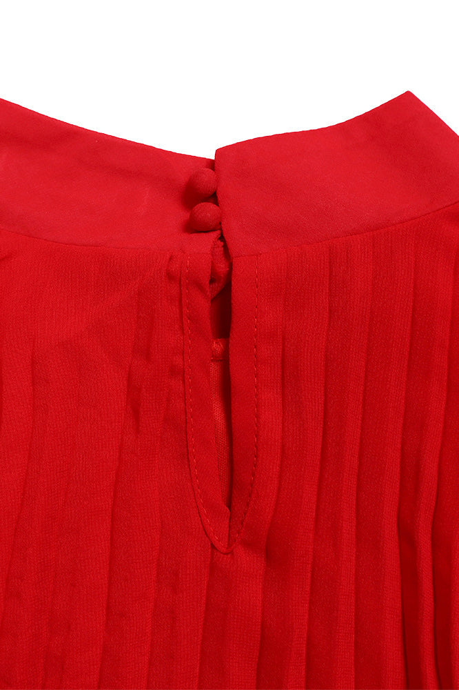 Pleats All Day Batwing Dress Lavish Daily