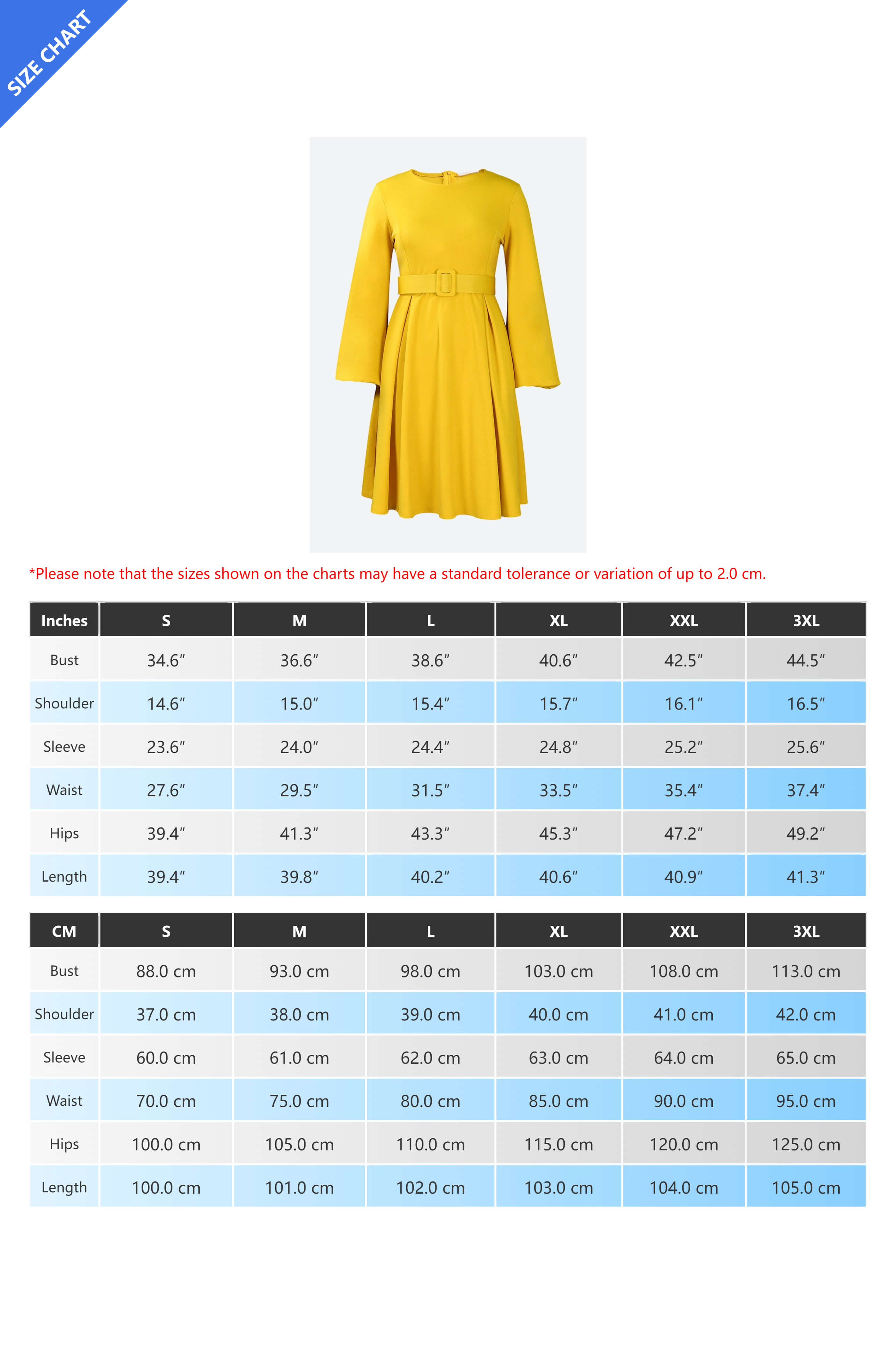 Crew-Neck Long Sleeve High Waisted Dress Lavish Daily