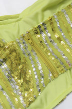 Sleeveless One-Shoulder Crop Top & Skirt Set Lavish Daily