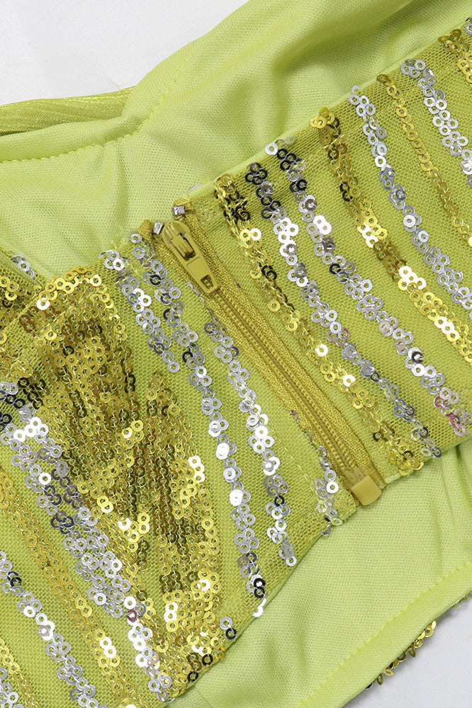 Sleeveless One-Shoulder Crop Top & Skirt Set Lavish Daily