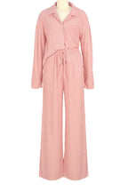 Pleated Utility Palazzo Two-Piece Set Lavish Daily