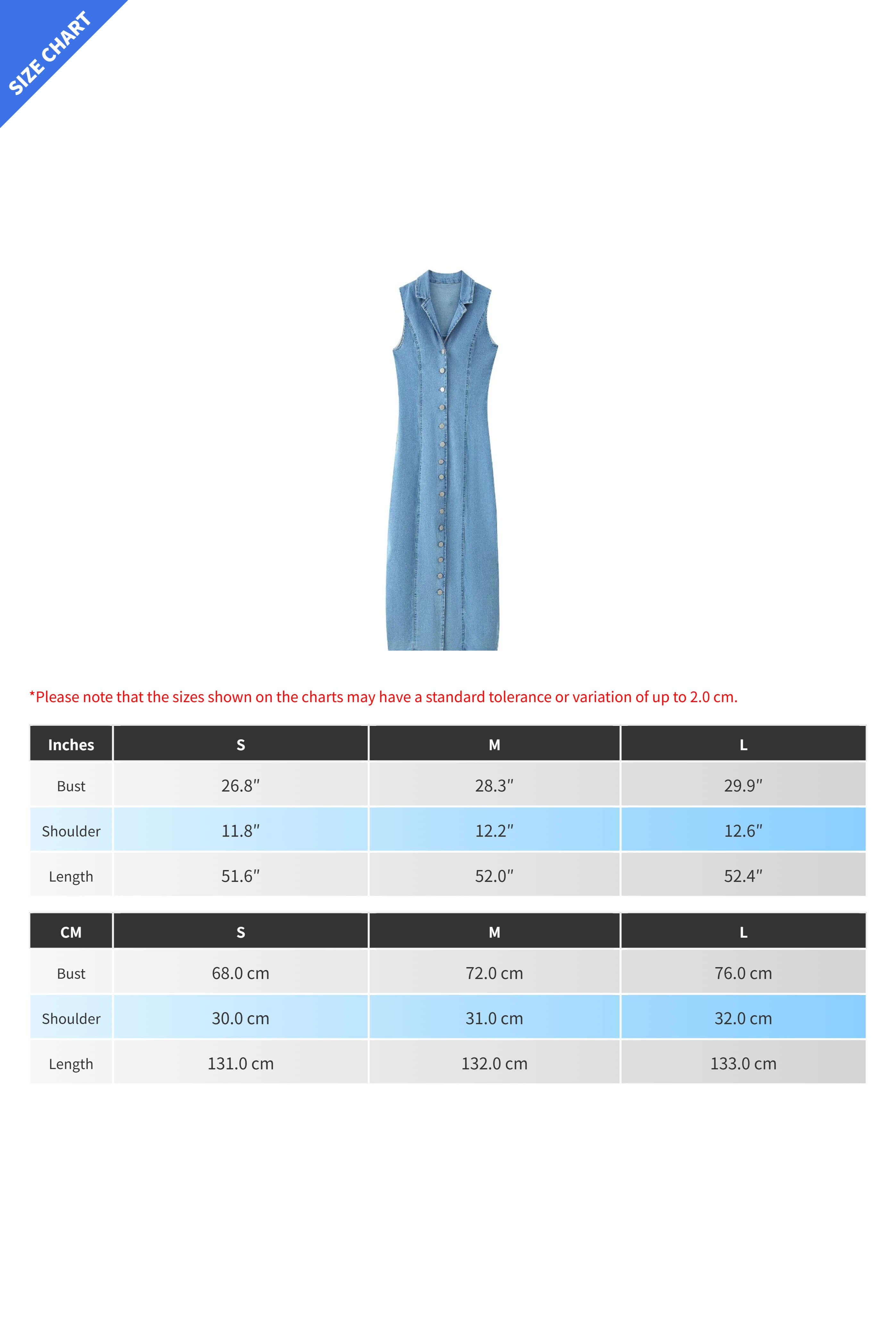 Slim Light Blue Denim Button Maxi Dress Lavish Daily