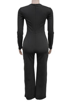 Asymmetrical Tailored Wide-Leg Jumpsuit Lavish Daily